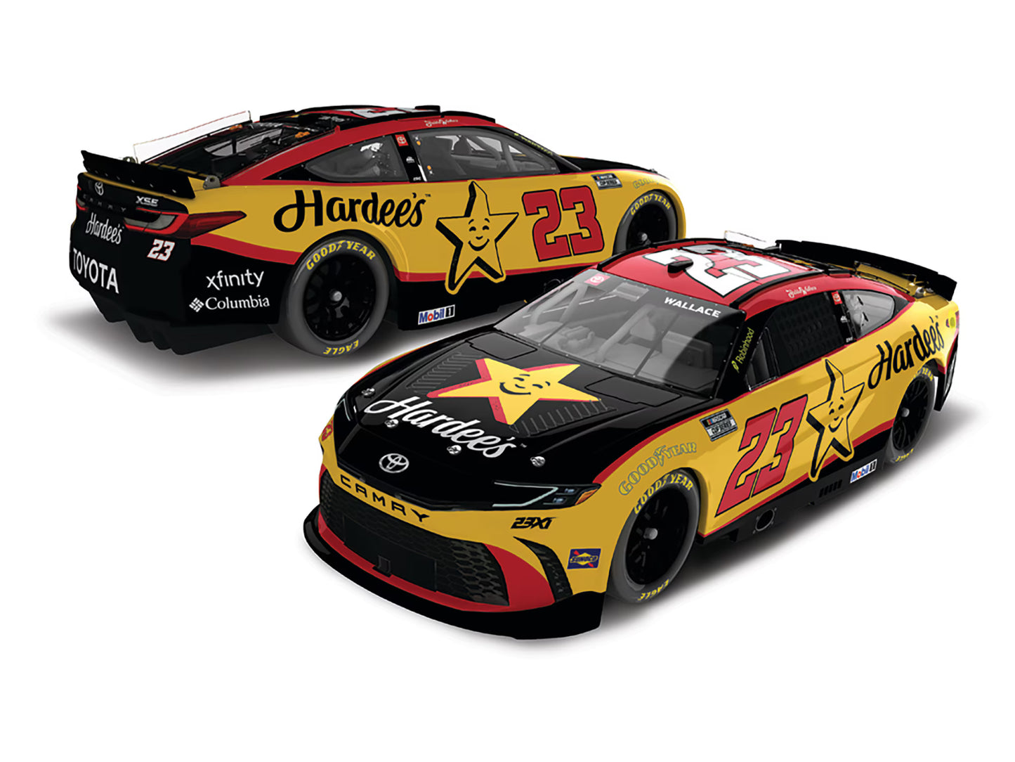 BUBBA WALLACE 2026 HARDEE'S 1:24 ARC DIECAST
