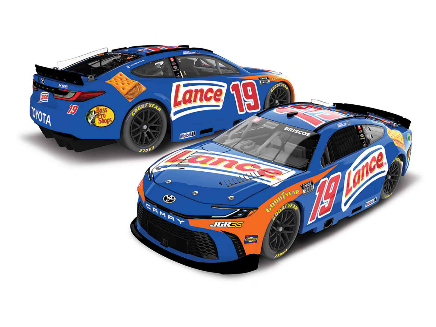 CHASE BRISCOE 2026 LANCE 1:24 ELITE DIECAST