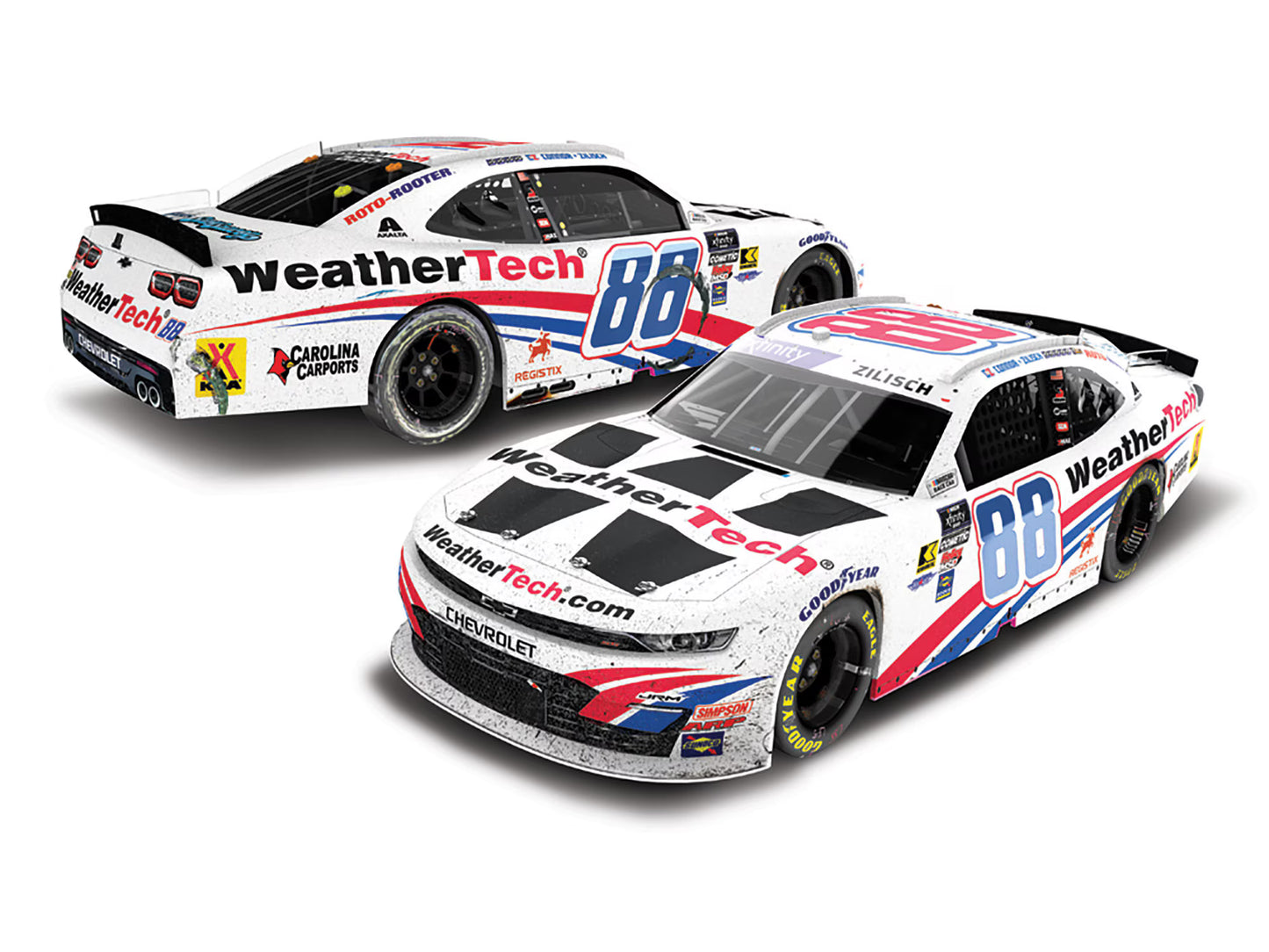 CONNOR ZILISCH 2025 WEATHERTECH INDIANAPOLIS RACED WIN 1:24 AUTOGRAPHED ARC DIECAST