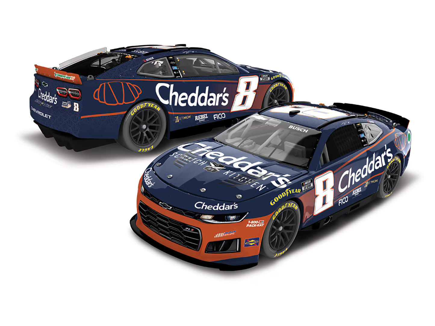 KYLE BUSCH 2026 CHEDDAR'S 1:64 ARC DIECAST
