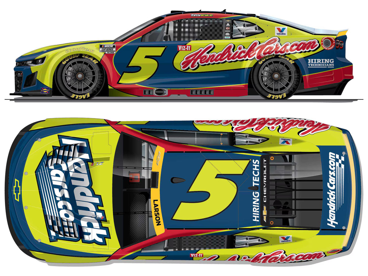 KYLE LARSON 2026 HENDRICKCARS.COM KYLE BUSCH TRIBUTE 1:64 ARC DIECAST