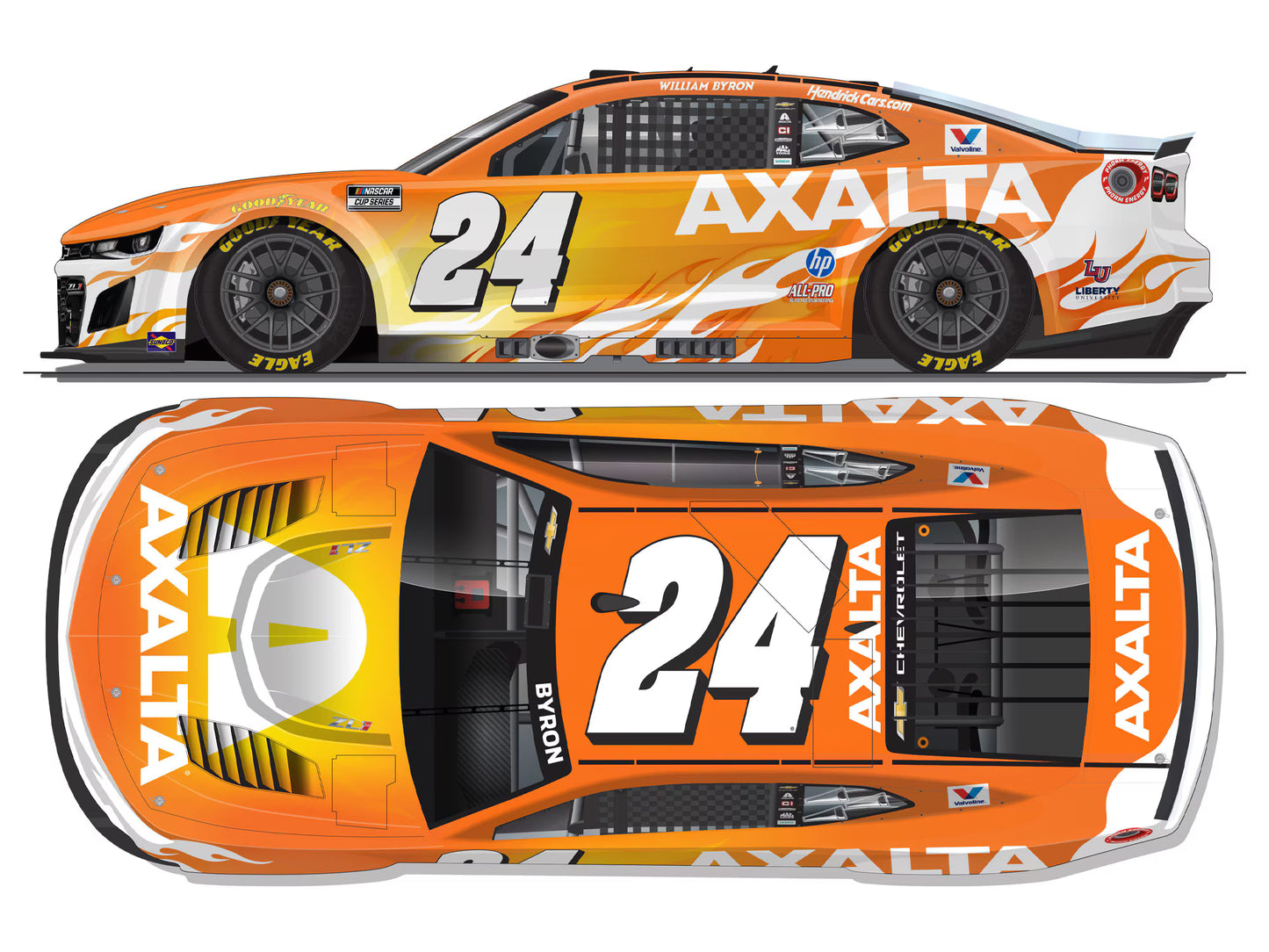 WILLIAM BYRON 2026 AXALTA COLOR OF THE YEAR 1:64 ARC DIECAST