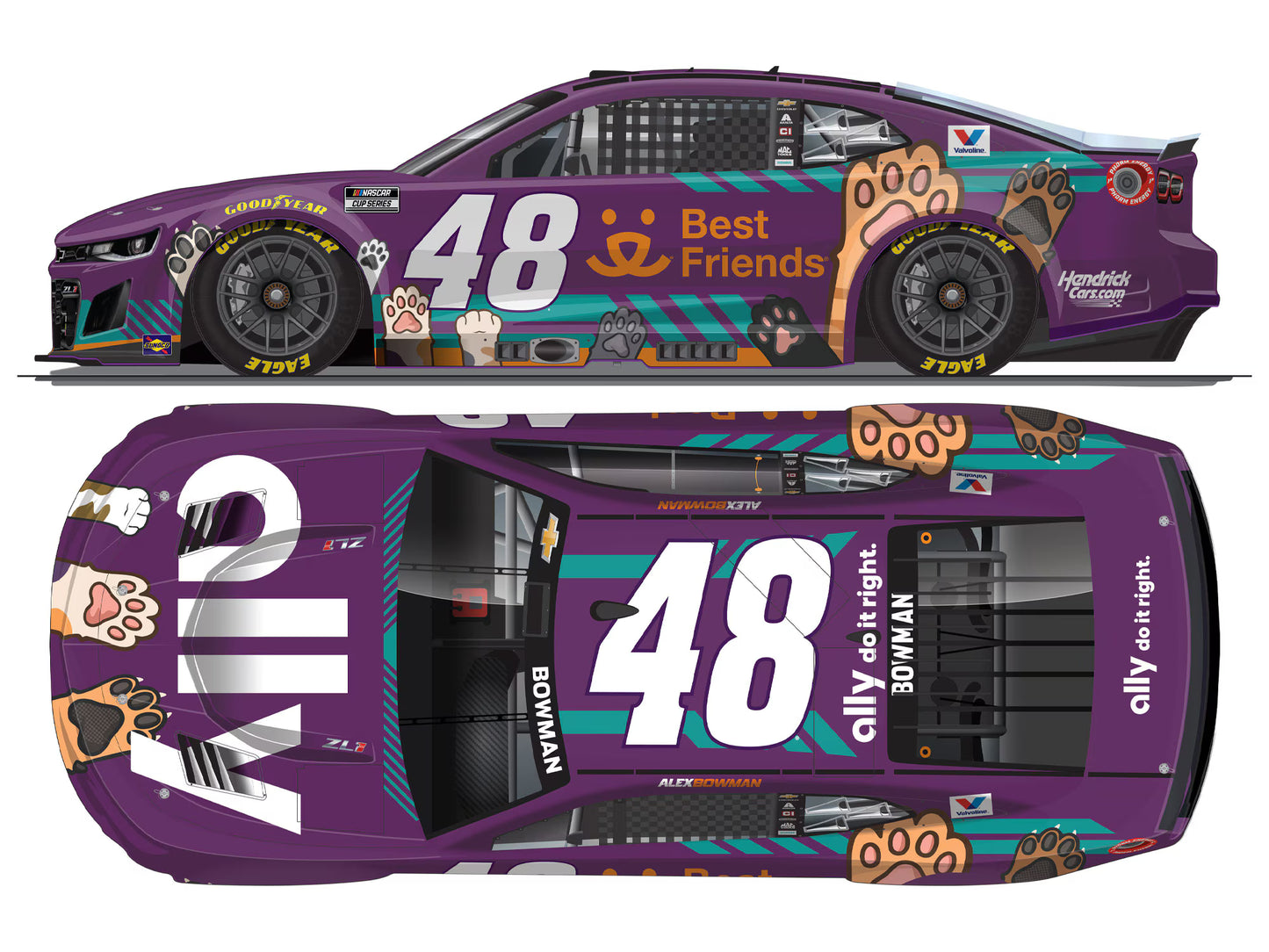 ALEX BOWMAN 2026 ALLY BEST FRIENDS 1:64 ARC DIECAST