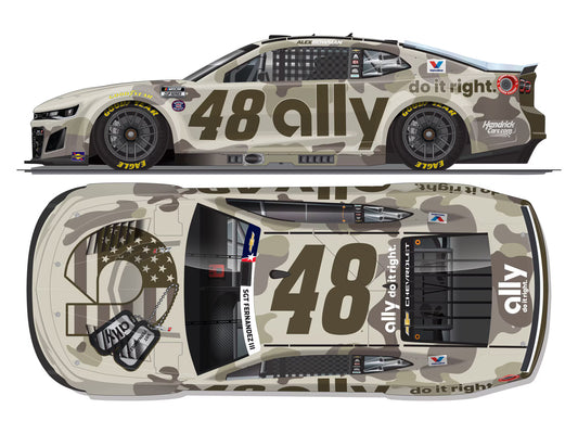 ALEX BOWMAN 2026 ALLY PATRIOTIC 1:24 ARC DIECAST
