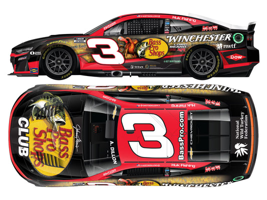 AUSTIN DILLON 2026 BASS PRO SHOPS / WINCHESTER LONG BEARD XR 1:64 ARC DIECAST