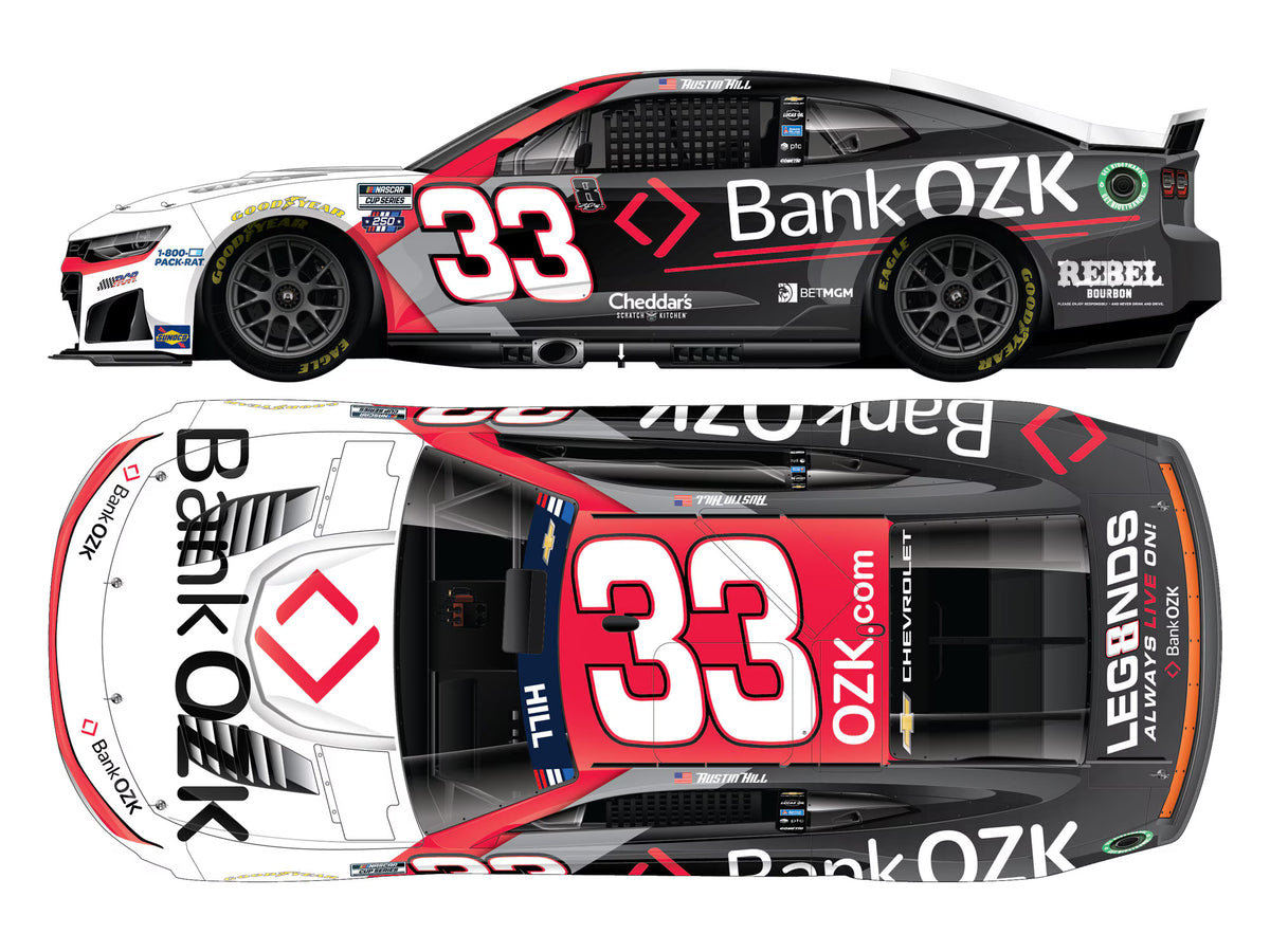 AUSTIN HILL 2026 BANK OZK 1:24 ELITE DIECAST