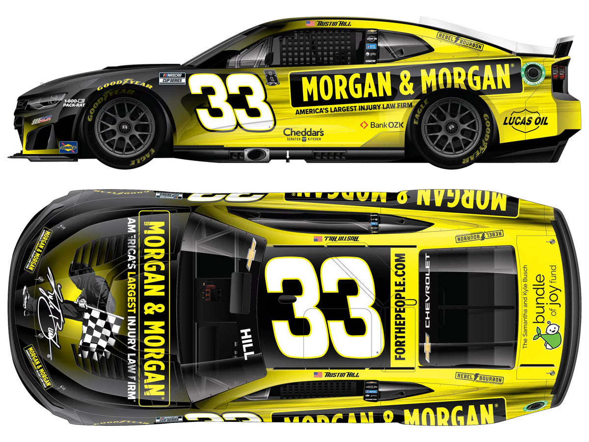 AUSTIN HILL 2026 MORGAN & MORGAN 1:24 ELITE DIECAST