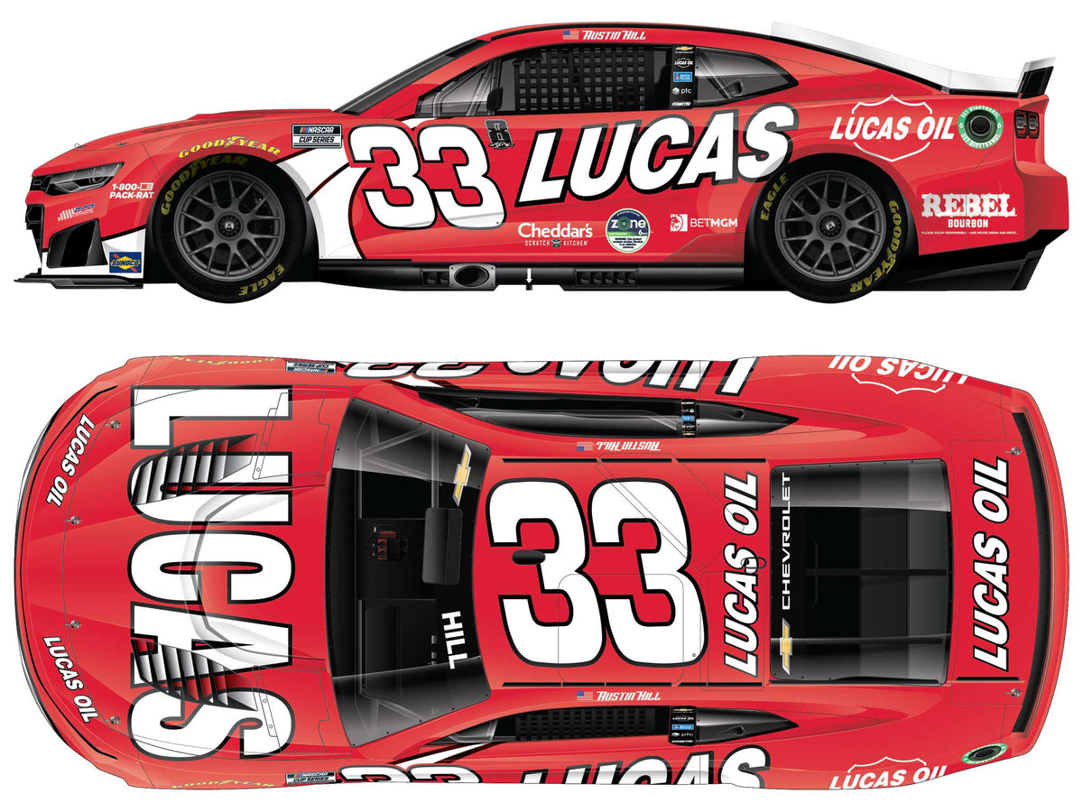 AUSTIN HILL 2026 LUCAS OIL 1:24 ARC DIECAST