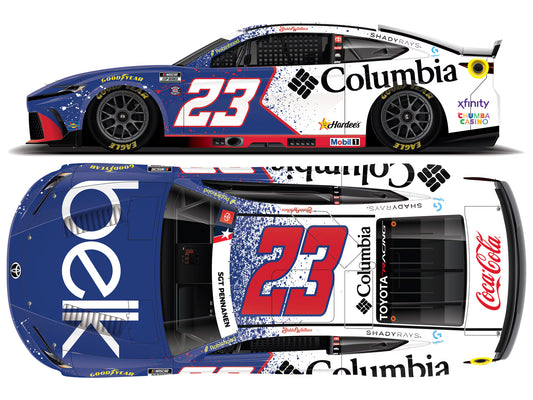 BUBBA WALLACE 2026 COLUMBIA BELK PATRIOTIC 1:24 ELITE DIECAST