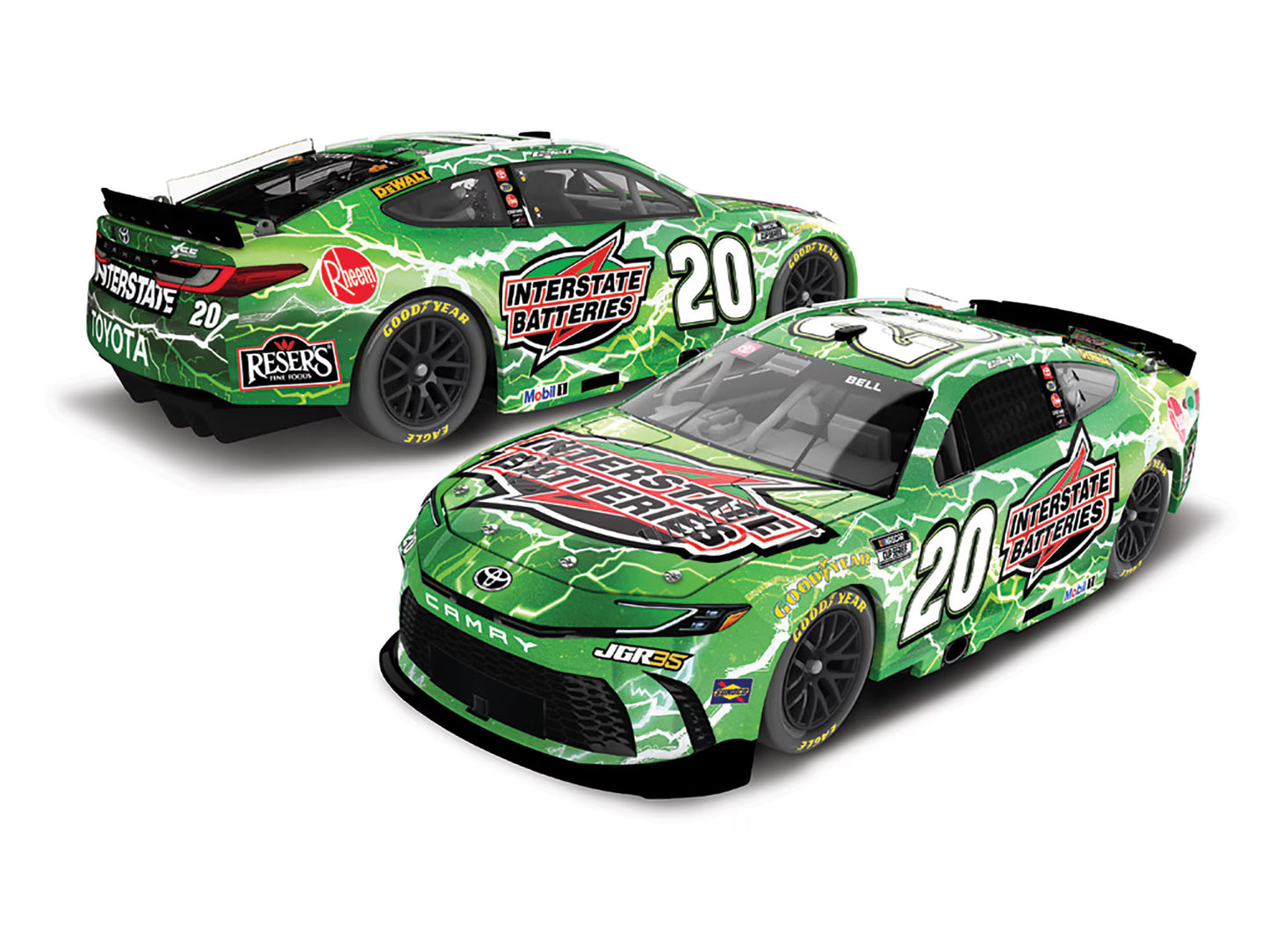 CHRISTOPHER BELL 2026 INTERSTATE BATTERIES 1:64 ARC DIECAST