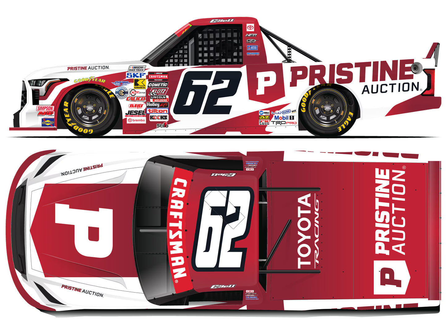 CHRISTOPHER BELL 2026 PRISTINE AUCTION 1:64 ARC DIECAST