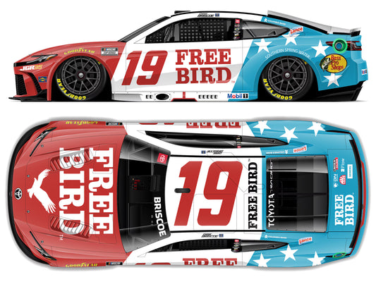 CHASE BRISCOE 2026 FREE BIRD PATRIOTIC 1:24 LIQUID COLOR ARC DIECAST