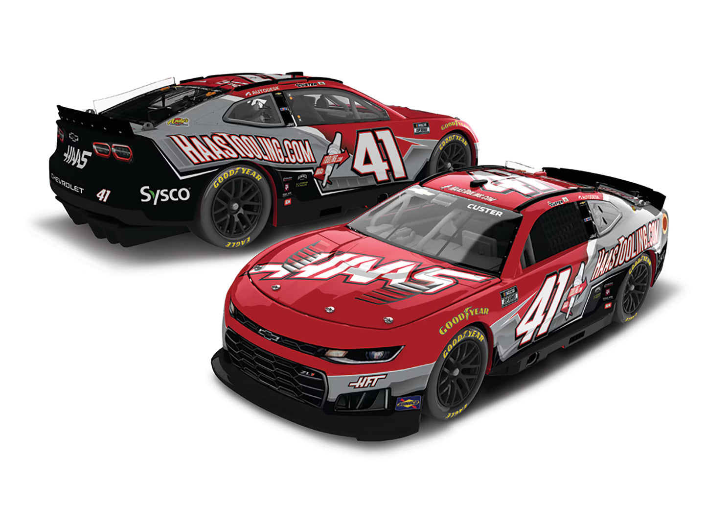 COLE CUSTER 2026 HAASTOOLING.COM 1:64 ARC DIECAST