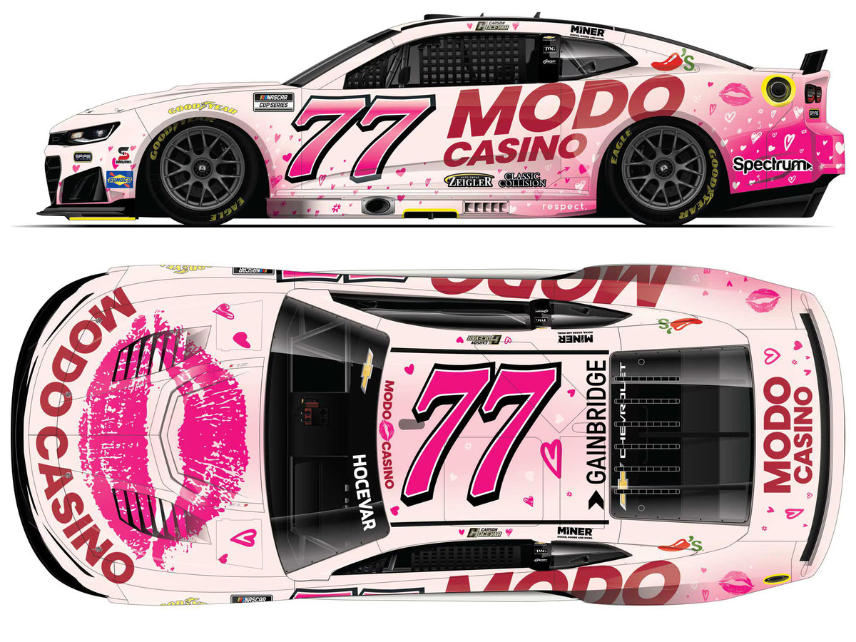 CARSON HOCEVAR 2026 MODO CASINO 1:24 ARC DIECAST
