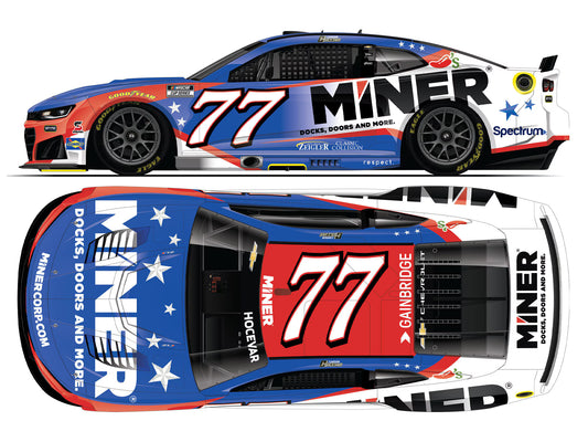 CARSON HOCEVAR 2026 MINER FAN VOTE 1:24 RAW ARC DIECAST