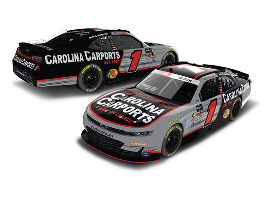 CONNOR ZILISCH 2026 CAROLINA CARPORTS 1:24 AUTOGRAPH ARC DIECAST
