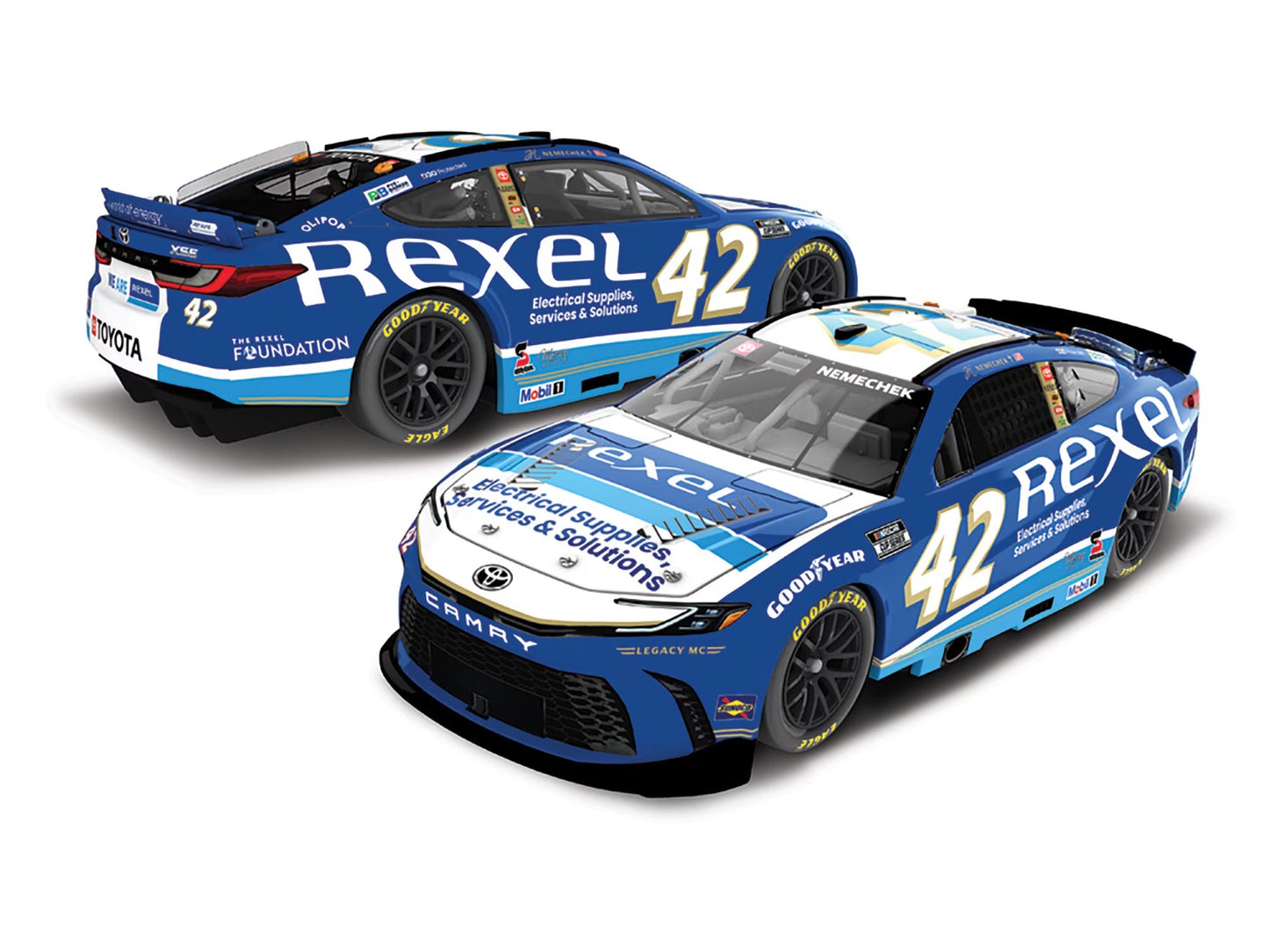 JOHN HUNTER NEMECHEK 2026 REXEL 1:64 ARC DIECAST