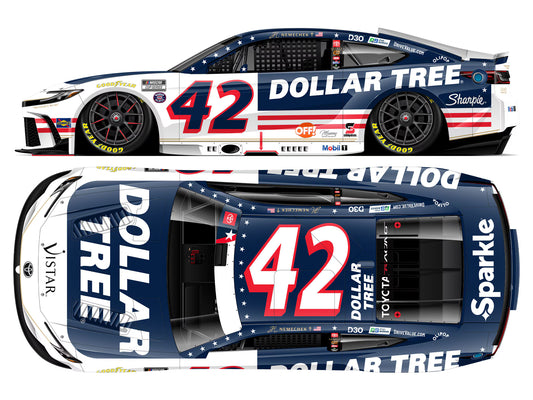 JOHN HUNTER NEMECHEK 2026 DOLLAR TREE PATRIOTIC 1:64 ARC DIECAST