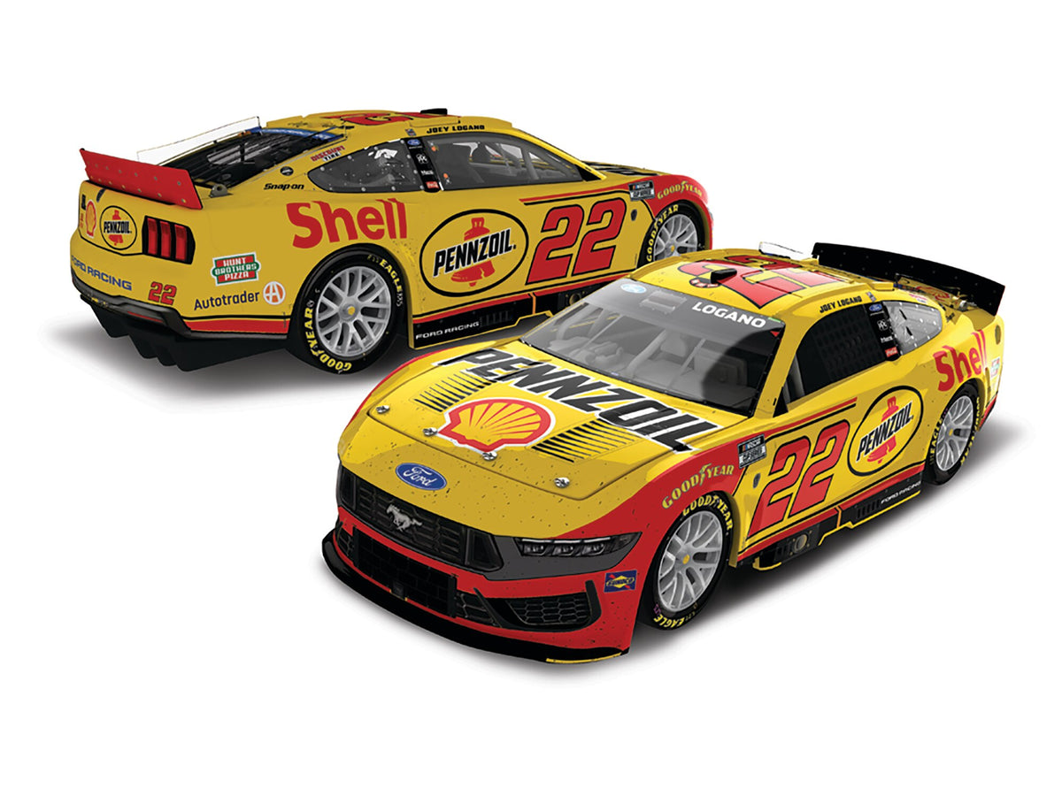 JOEY LOGANO 2026 SHELL/PENNZOIL DUEL RACED WIN 1:64 ARC DIECAST