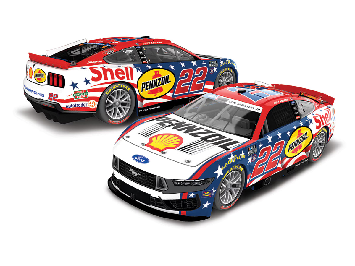 JOEY LOGANO 2026 SHELL-PENNZOIL STARS AND STRIPES 1:64 ARC DIECAST