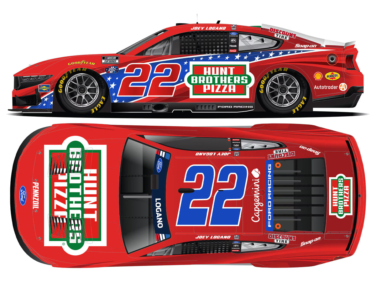 JOEY LOGANO 2026 HUNT BROTHERS PIZZA RED 1:64 ARC DIECAST