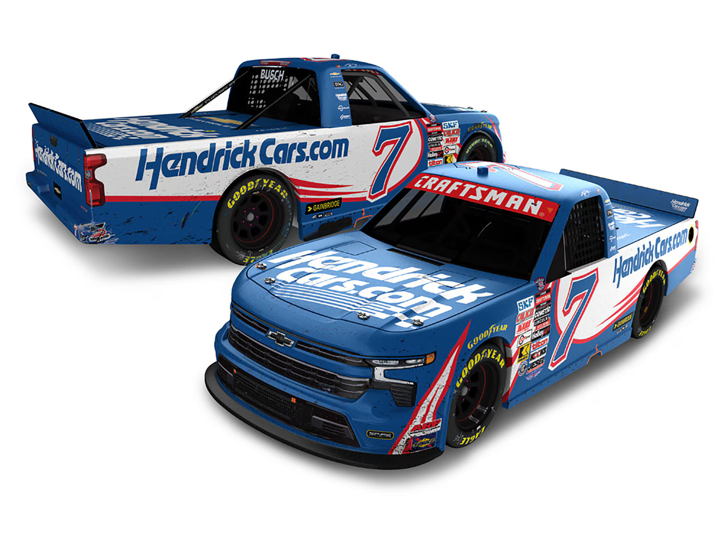 KYLE BUSCH 2026 HENDRICKCARS.COM DOVER RACE WIN 1:24 ARC DIECAST