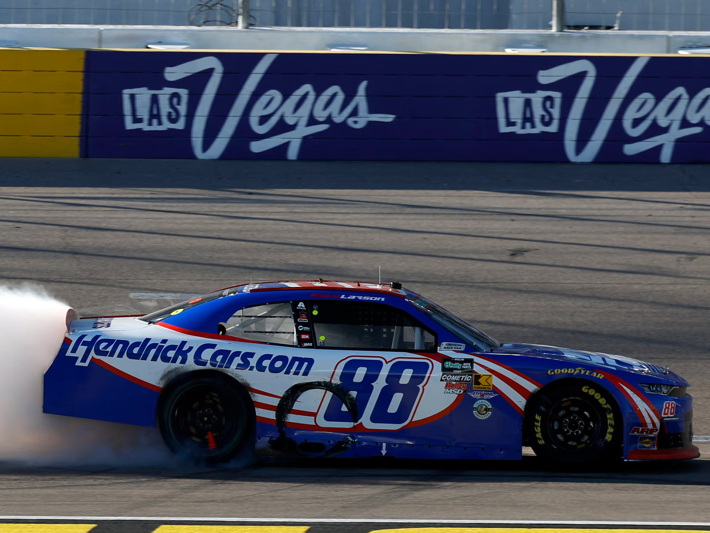 KYLE LARSON 2026 HENDRICKCARS.COM LAS VEGAS RACED WIN 1:64 ARC DIECAST