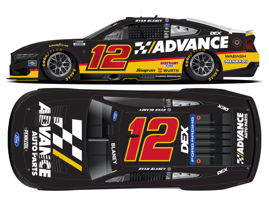 RYAN BLANEY 2026 ADVANCE AUTO PARTS 1:24 ELITE DIECAST