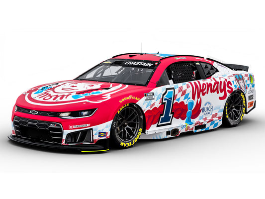 ROSS CHASTAIN 2026 WENDY'S 1:24 COLOR CHROME ARC DIECAST