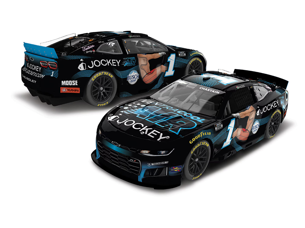 ROSS CHASTAIN 2026 JOCKEY VENTRACOOL AIR 1:24 COLOR CHROME ARC DIECAST