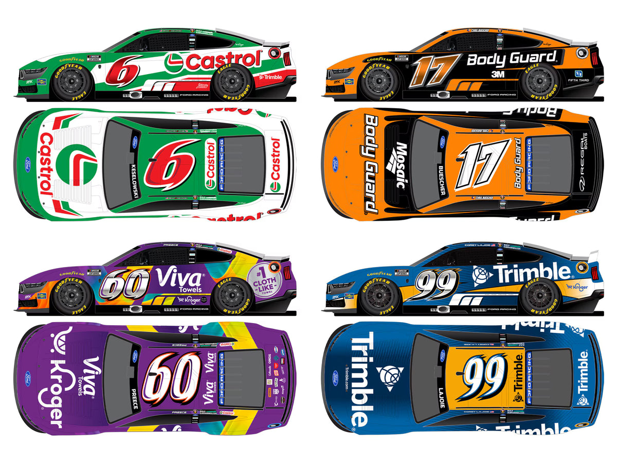RFK 2026 DAYTONA TRIBUTE 1:64 ARC FOUR CAR SET