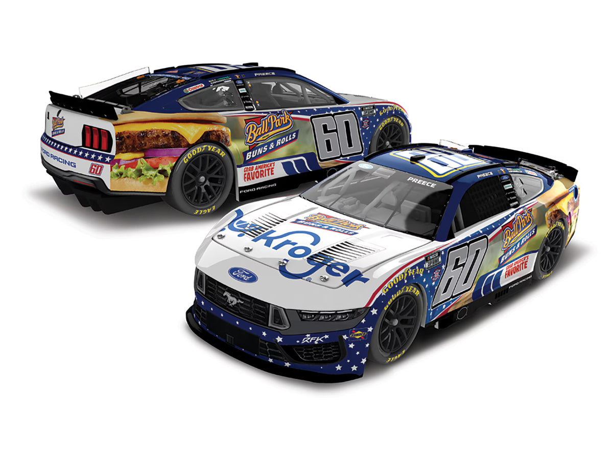 RYAN PREECE 2026 KROGER/ BALL PARK BUNS & ROLLS 1:24 COLOR CHROME ARC DIECAST