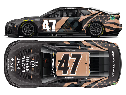 RICKY STENHOUSE JR 2026 THREE FINGER JACK WINES 1:24 ELITE DIECAST