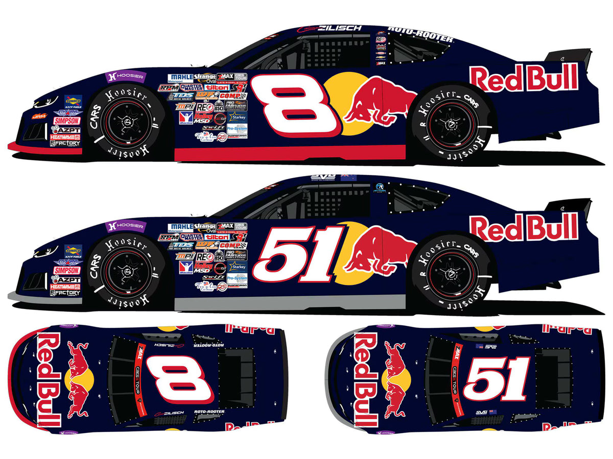 CONNOR ZILISCH / SHANE VAN GISBERGEN RED BULL LATE MODEL 1:64 ARC 2-PACK