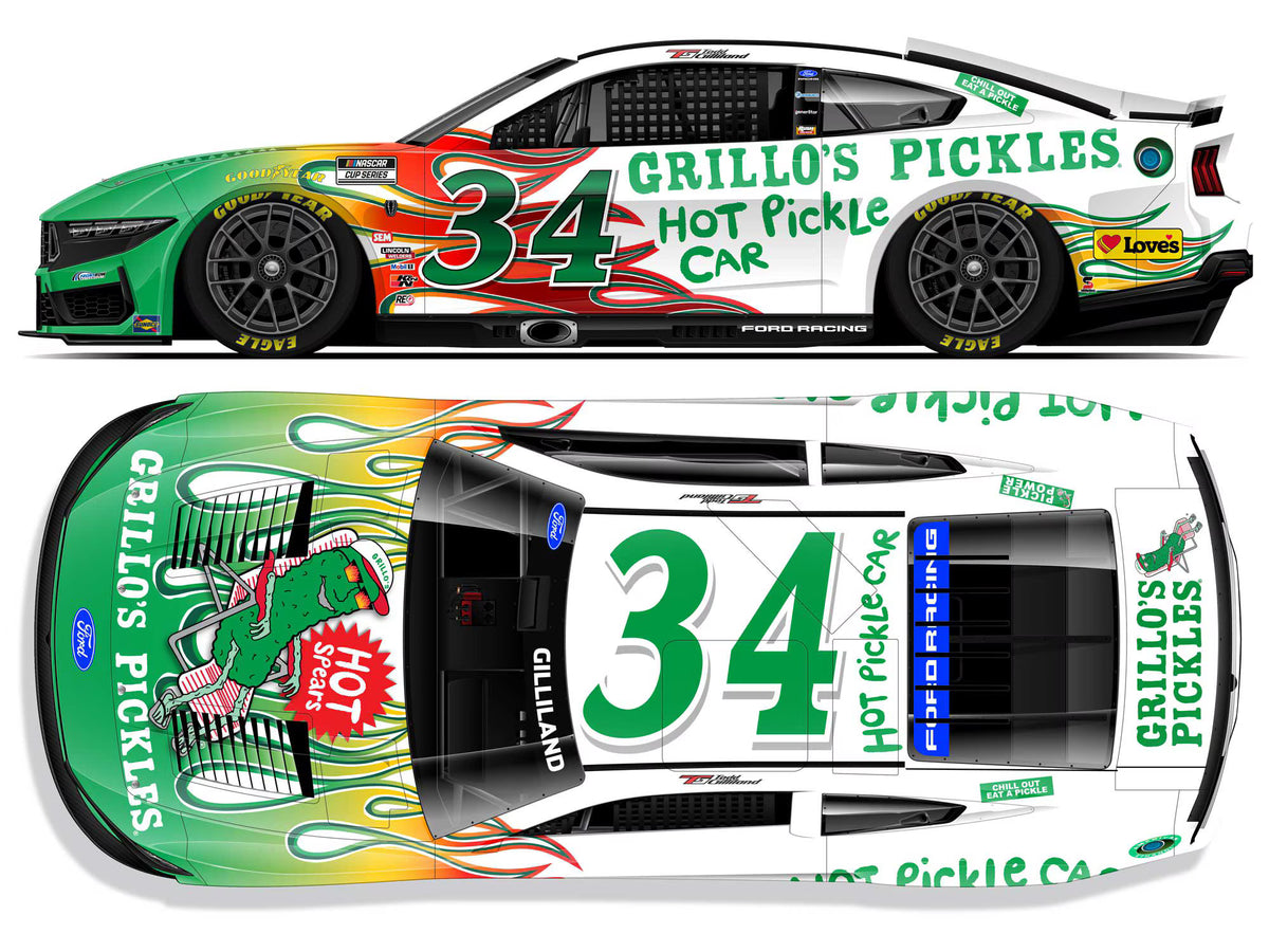TODD GILLILAND 2026 GRILLO’S PICKLES HOT SPEARS 1:64 ARC DIECAST