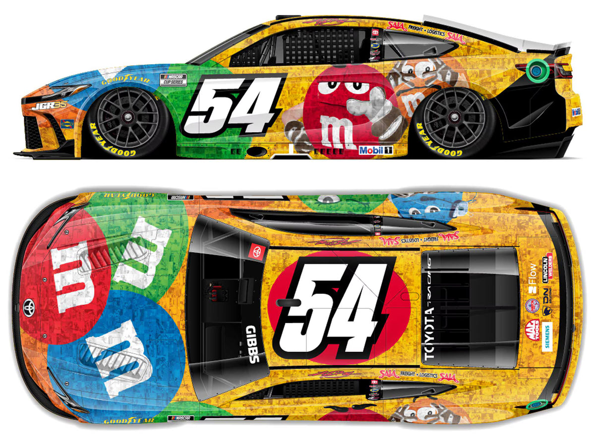 TY GIBBS 2026 M&M'S KYLE BUSCH TRIBUTE 1:24 ELITE DIECAST