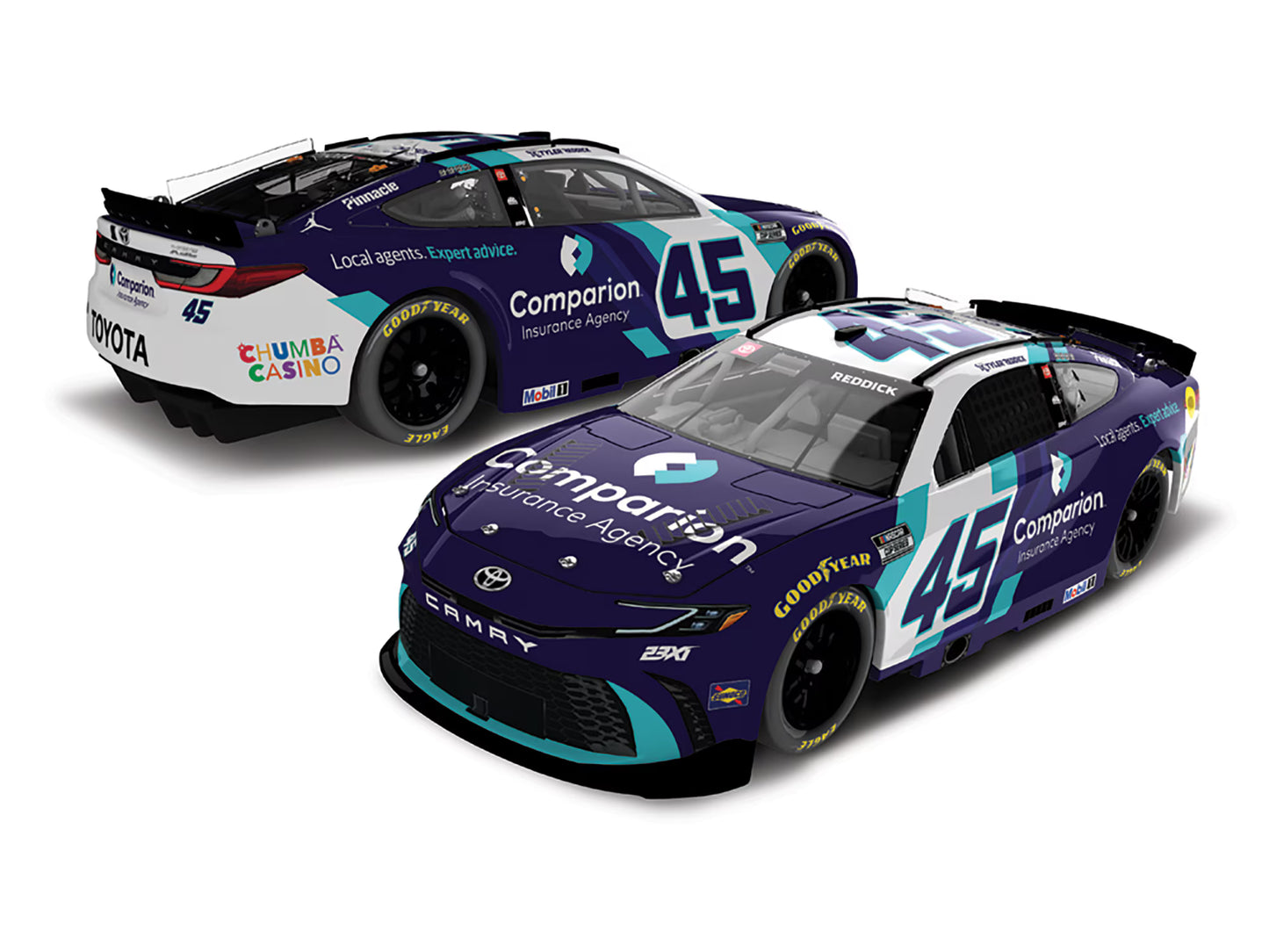 TYLER REDDICK 2026 COMPARION INSURANCE 1:24 ELITE DIECAST