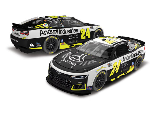 WILLIAM BYRON 2026 ANDURIL INDUSTRIES 1:24 COLOR CHROME ARC DIECAST
