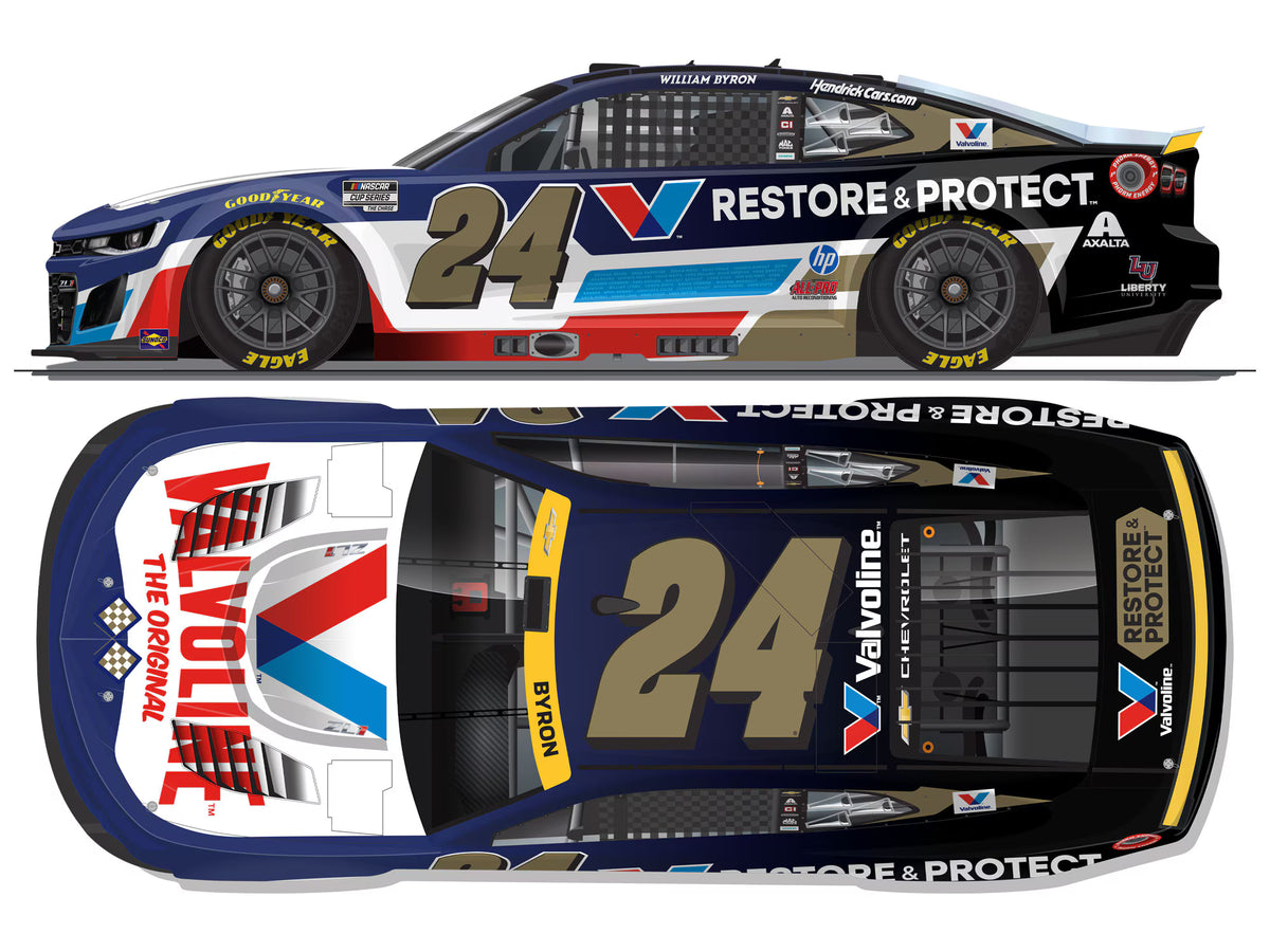 WILLIAM BYRON 2026 VALVOLINE RESTORE & PROTECT 1:64 ARC DIECAST