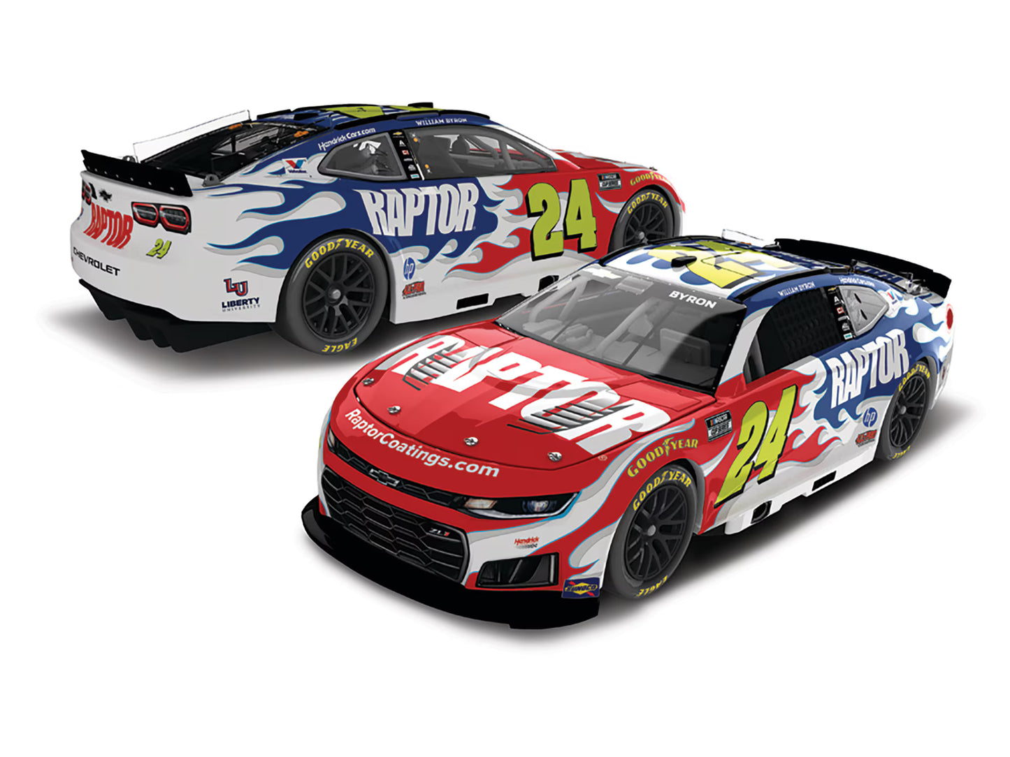 WILLIAM BYRON 2026 RAPTOR 1:24 COLOR CHROME ARC DIECAST